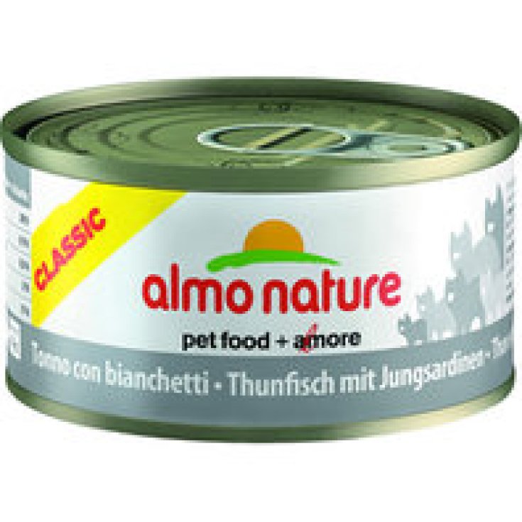 Almo Nature Cat Tuna With Whitebait Patè 70g
