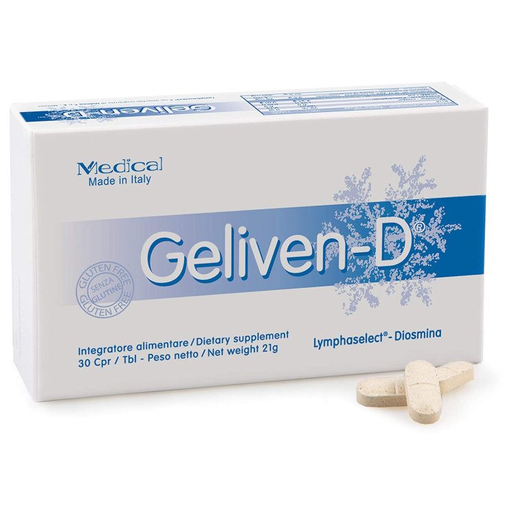 Medical Geliven D Food Supplement 30 Tablets
