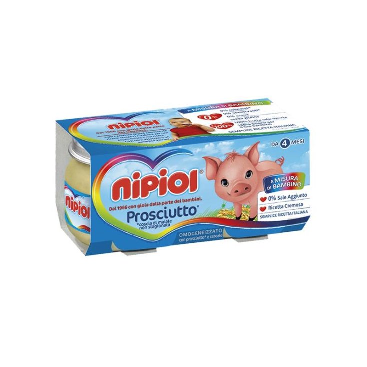 Homogenized Nipiol Ham 80g 2 Pieces
