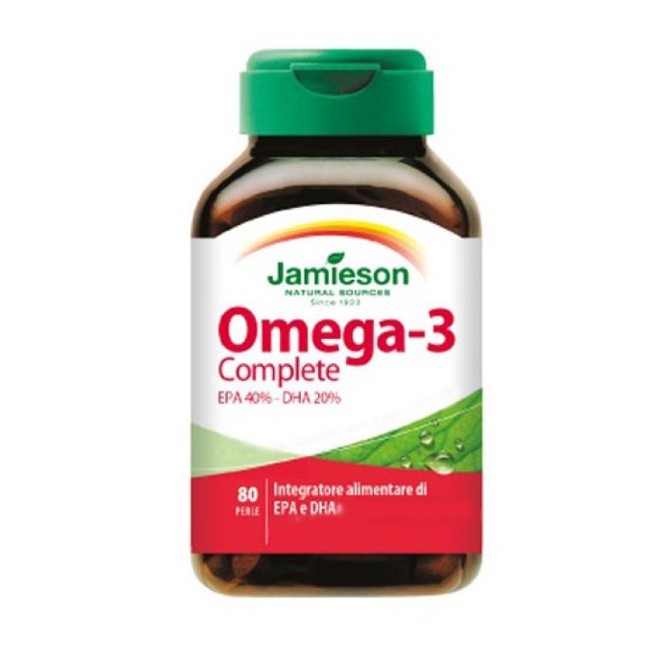 Jamieson Omega 3 Complete Food Supplement 80 Pearls