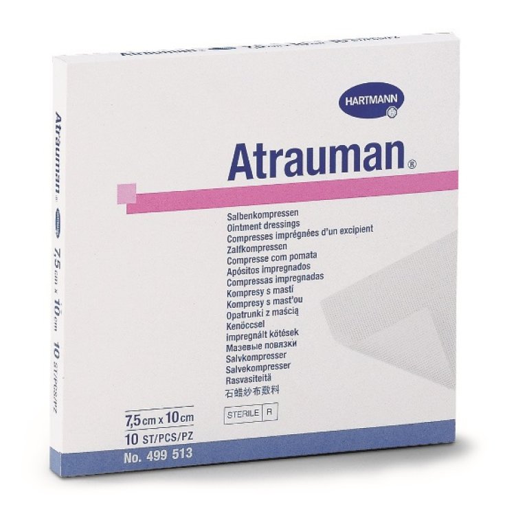 Hartmann Atrauman Gauze 7,5x10cm 10 Pieces