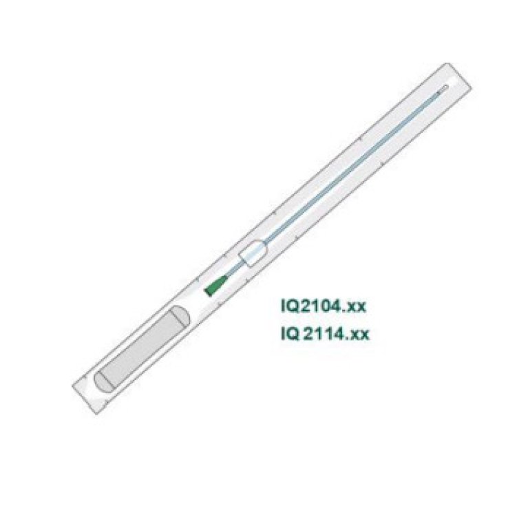 Iq Cath Gel Male Disposable Catheter Ch14 + with