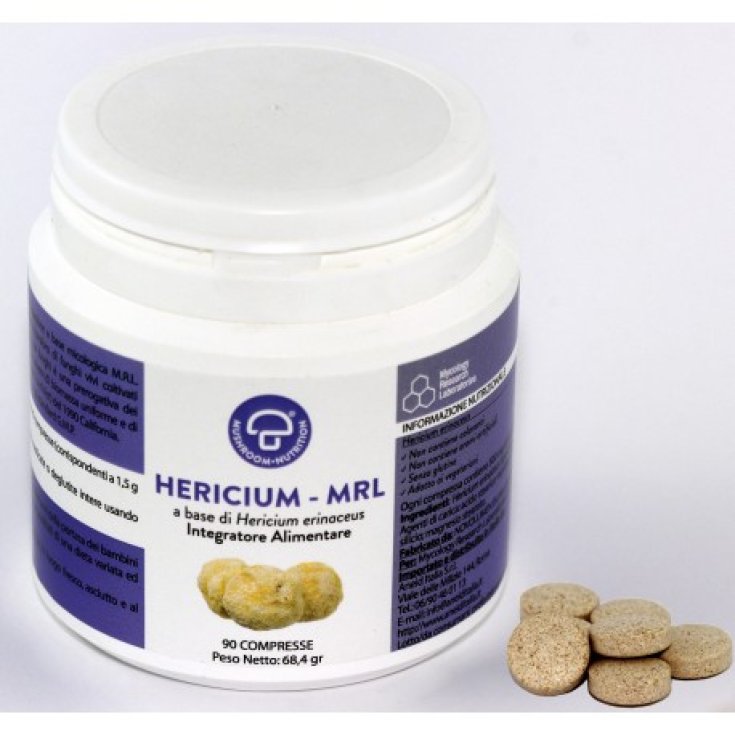 Hericium MRL Food Supplement 90 Tablets