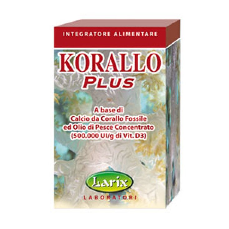 Larix Laboratori Korallo Plus Food Supplement 80 Capsules