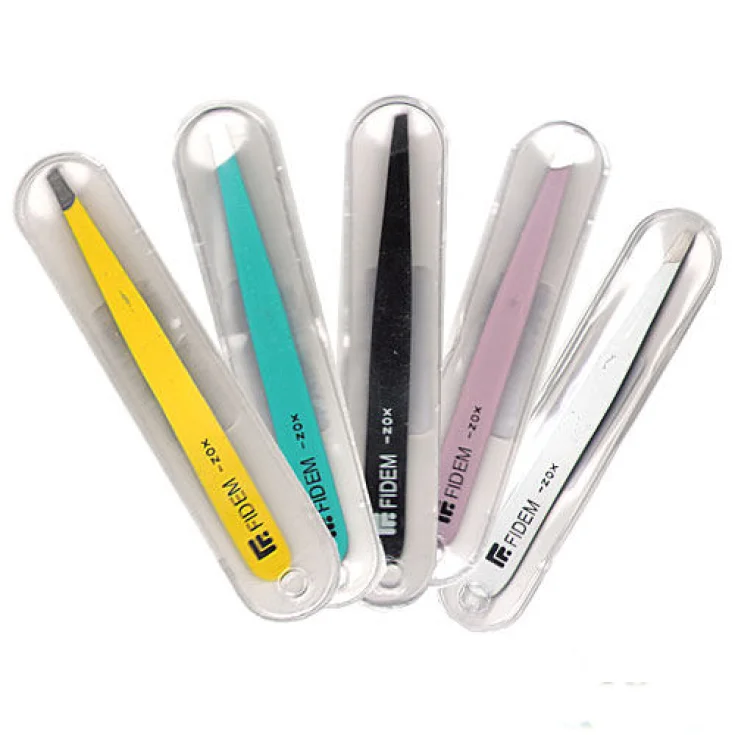Fidem Professional Cololarized Stainless Tweezers