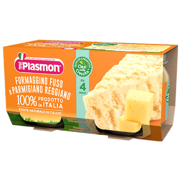 Homogenized Plasmon Melted Cheese With Parmigiano Reggiano 2x80g