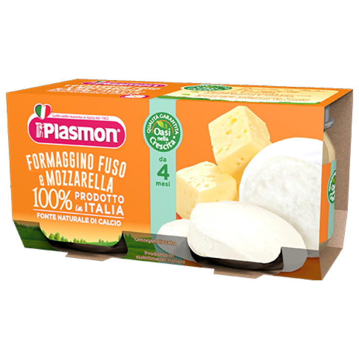 Homogenized Plasmon Melted Cheese With Mozzarella 2x80g