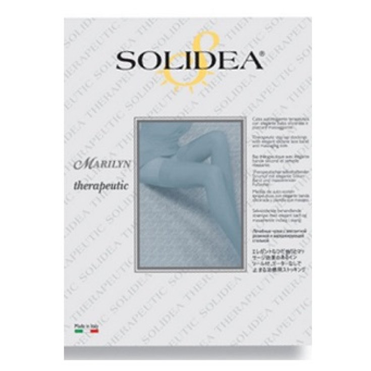 Solidea Marilyn CCL2 Plus Stay-up Open Toe Natural Color Size L