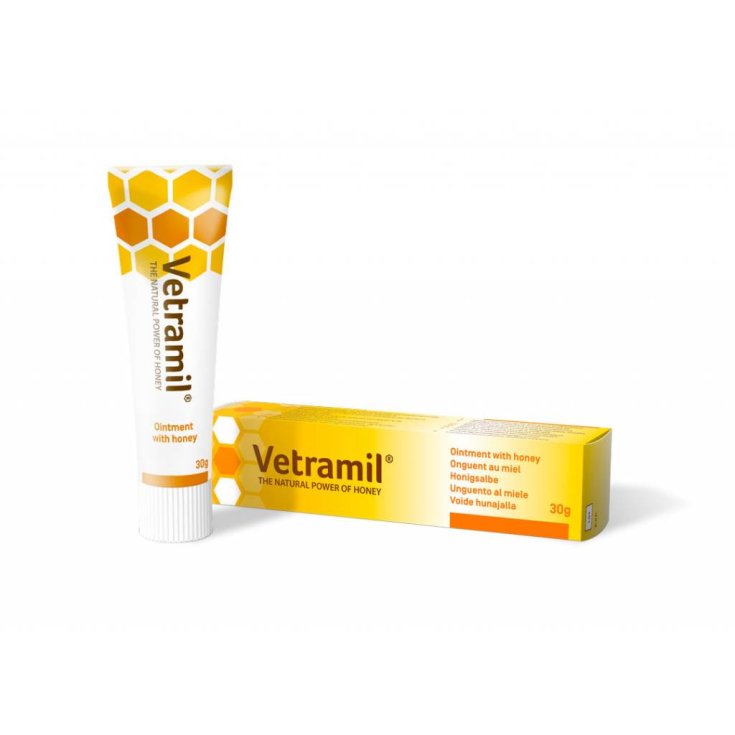 Vetramil Honey Ointment Healing Veterinary Use 30g