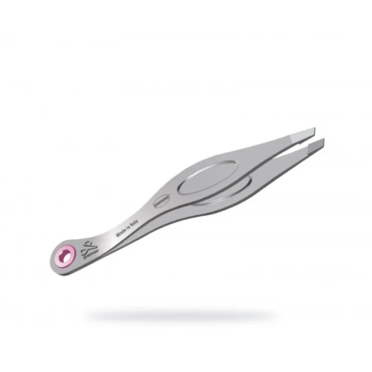 Premax Tweezers With Oblique Tip Ring Lock Woman 60g