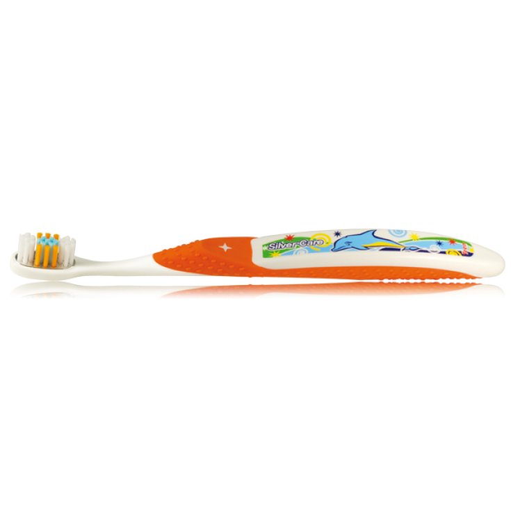 Silver Care Junior Teen Tynex Medium Antibacterial Toothbrush 7-12 Years