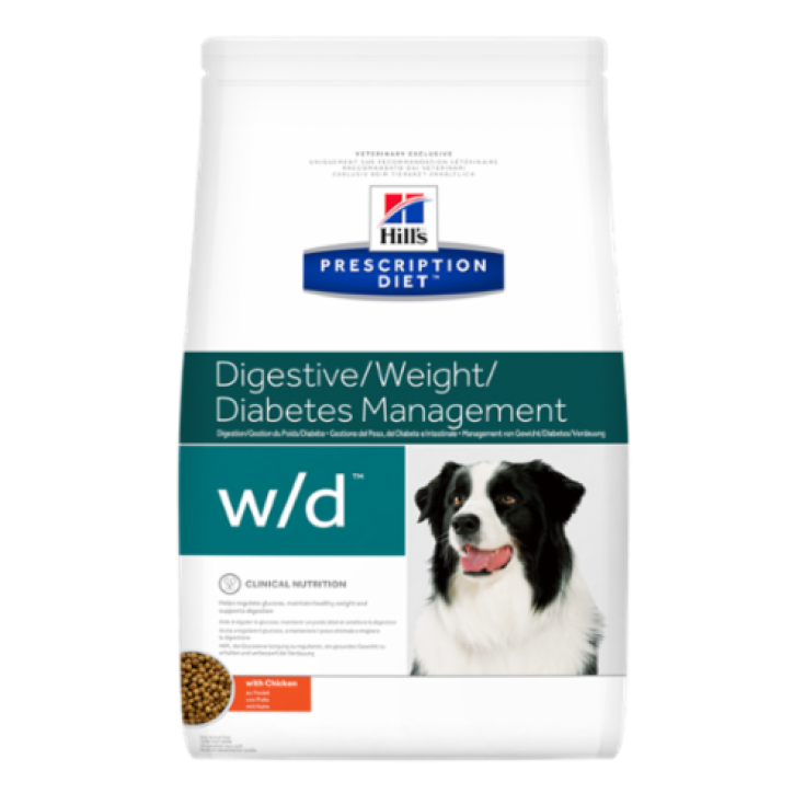 Hill's Prescription Diet Canine w / d Digestive Weight Diabetes Management 1,5kg