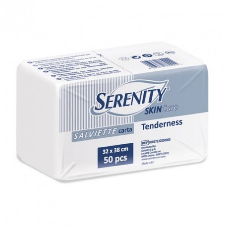 Serenity Skincare Tenderness Paper Towels cm32x38cm 50 Pieces