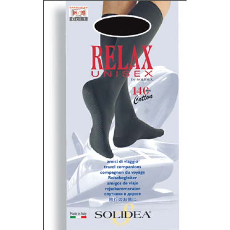 Solidea Relax Unisex CCL1 Color Smc9 Black Size L
