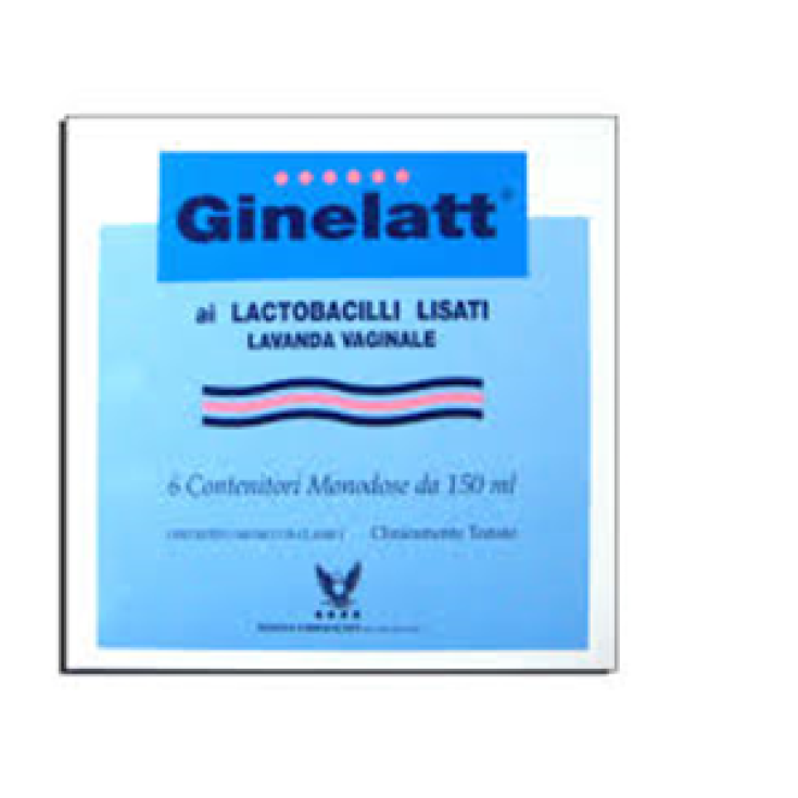 Ginelatt Vaginal Lavender 6 Single-dose bottles 150ml