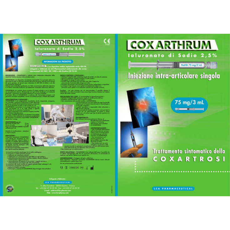 Lca Coxarthrum Disposable Syringe 3ml