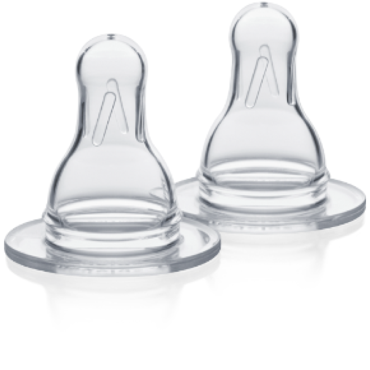 Medela Slow Flow Silicone Teat 2 Pieces