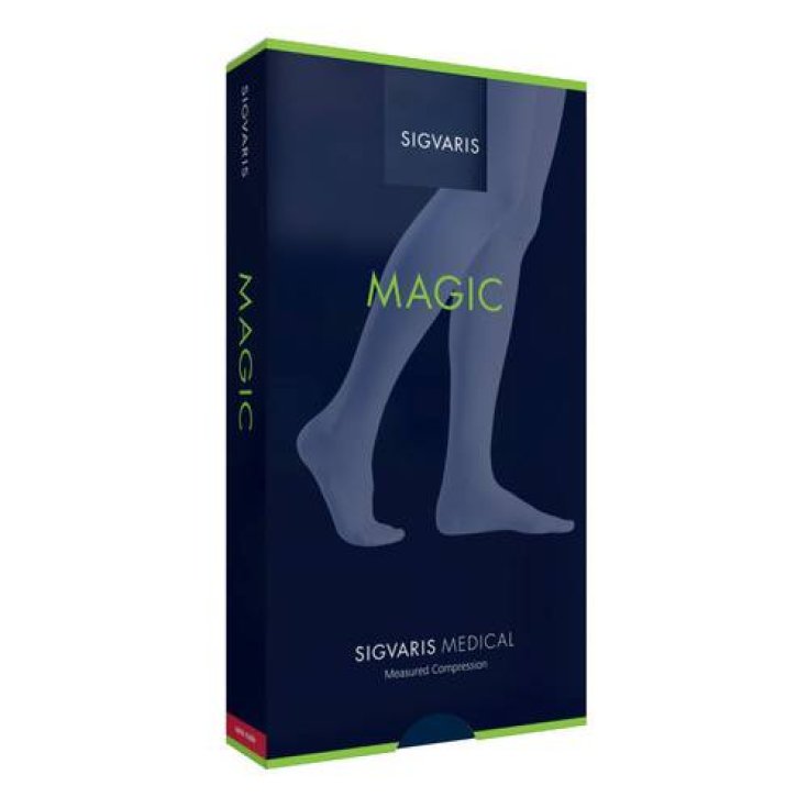 Sigvaris Magic 2 Closed Toe Hold-ups Caramel Color