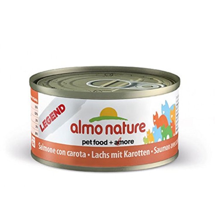 Almo Nature Salmon With Carrot Cat Food 70g