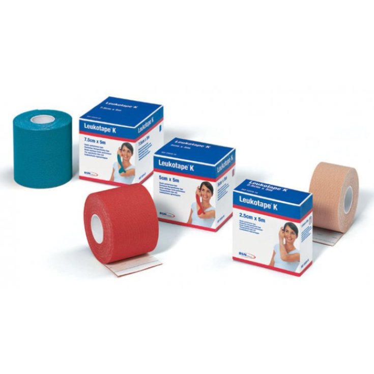 Leukotape K Neuromuscular Bandage 7,5x500cm Red