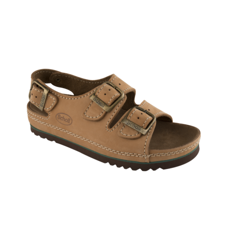 Scholl Air Bag Shoe With Strap Color Leather Number 43