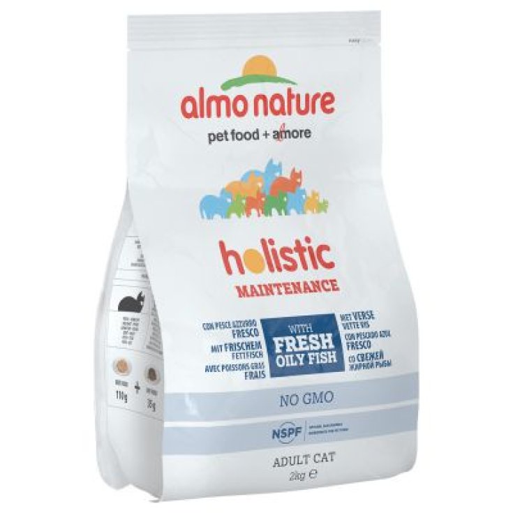 Almo Nature Holistic Blue Fish and Rice Dry Cat Food 2kg