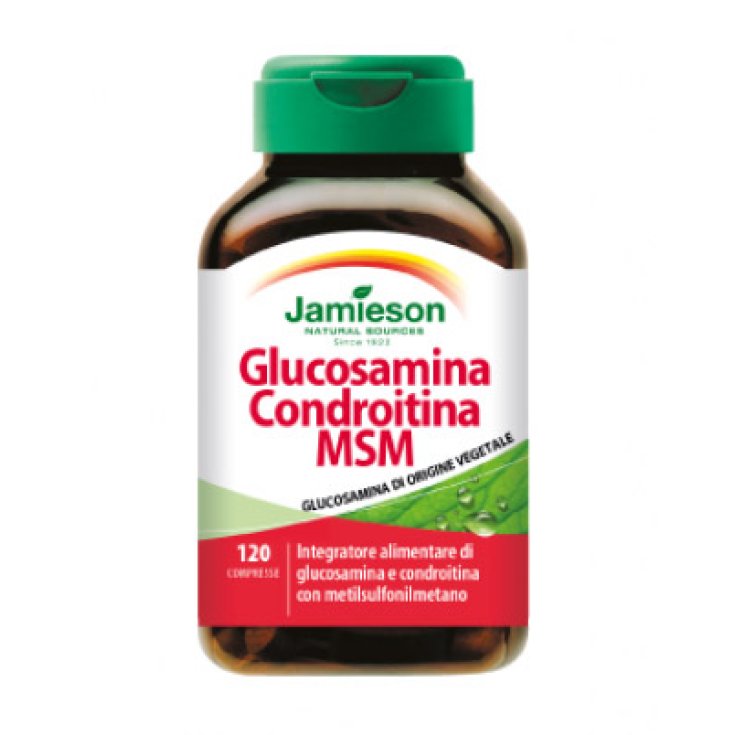 Jamieson Glucosamine Chondroitin Msm Food Supplement 120 Tablets