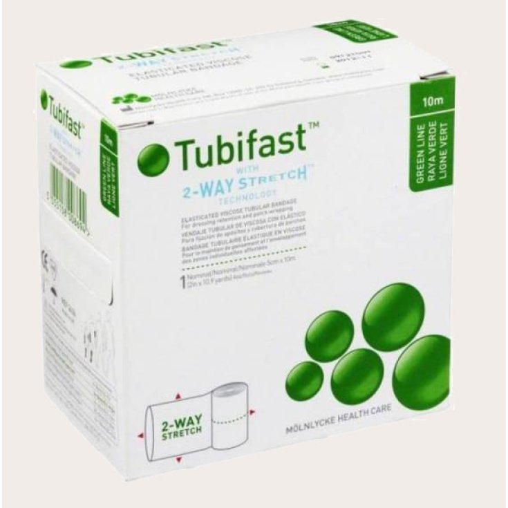Mölnlycke® Tubifast® 2-Way Stretch ™ Bi-extensible Tubular Mesh Size 7.5x1000cm