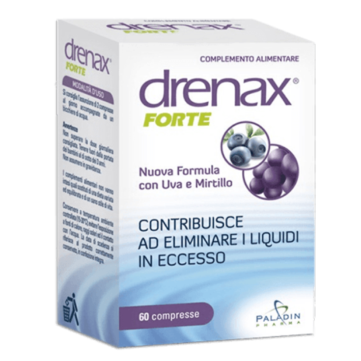 Drenax Forte Gusto Blueberry 60 Tablets