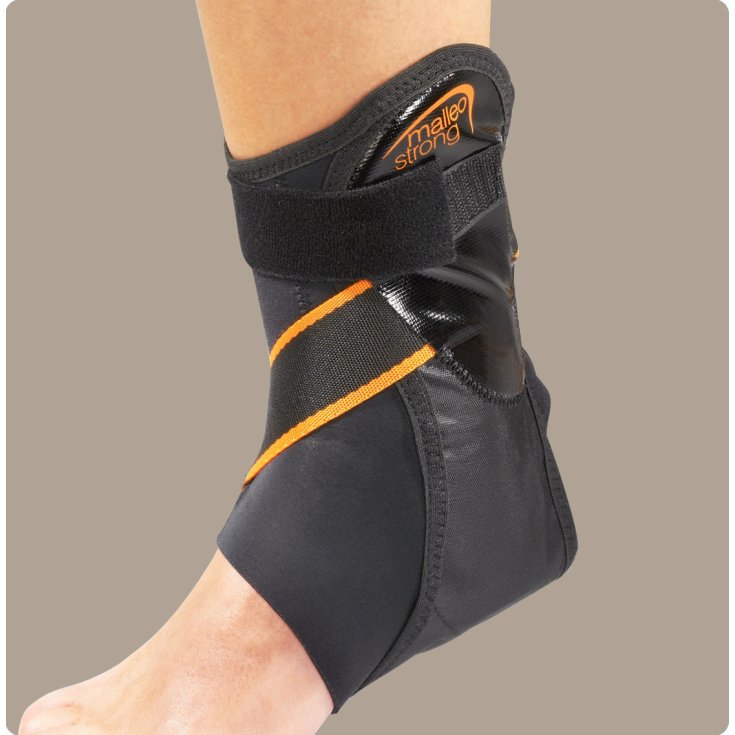 Ro + ten Malleostrong Bivalve Brace With Foam Padding And Latero-Medial Tie PR4-A1028 DX Right Size M (shoe size 39-42)