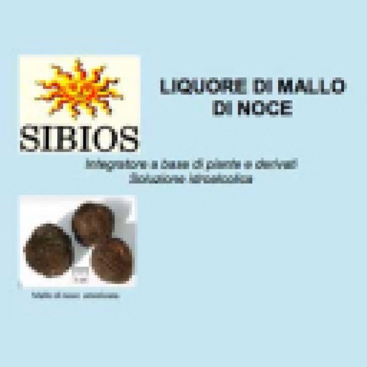 Bio-Logica Sibios Walnut Hull Liqueur Food Supplement 200ml