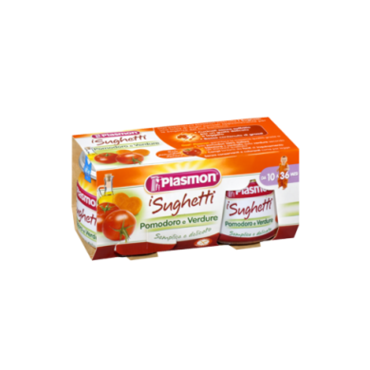 Plasmon Sughetto Tomato And Vegetables 2x80g