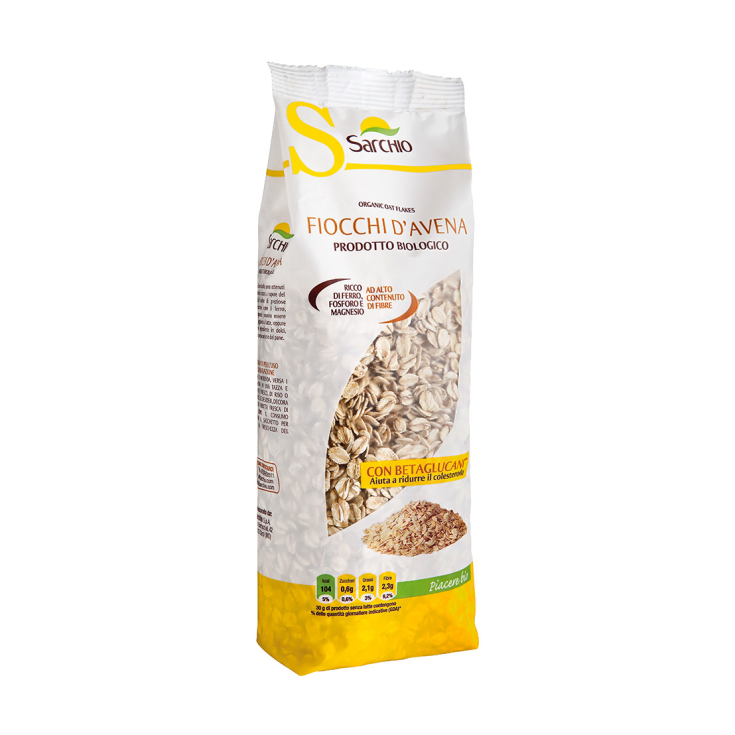 Sarchio Oat Flakes Organic Product 375g