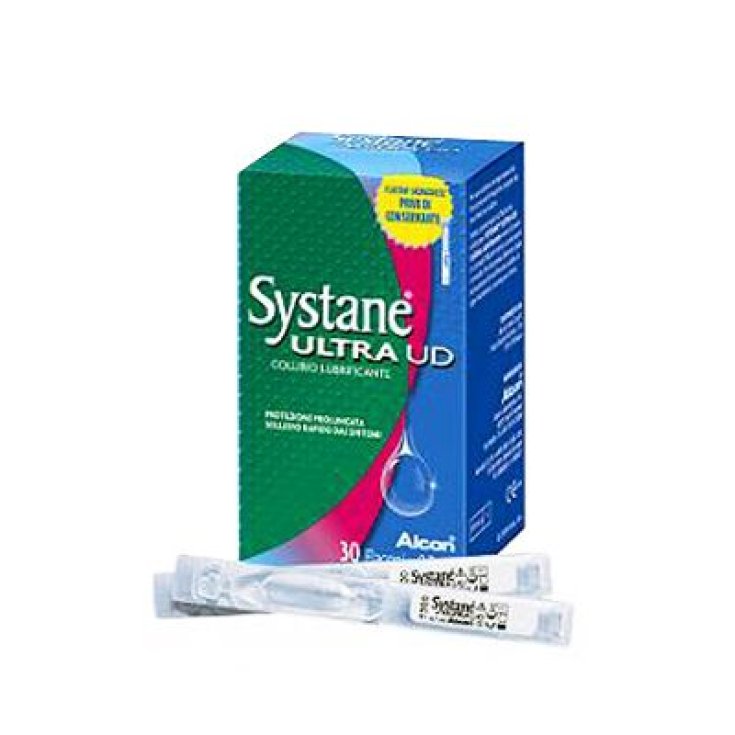 Systane Ultra UD Lubricant Eye Drops 30 Vials x0.7ml