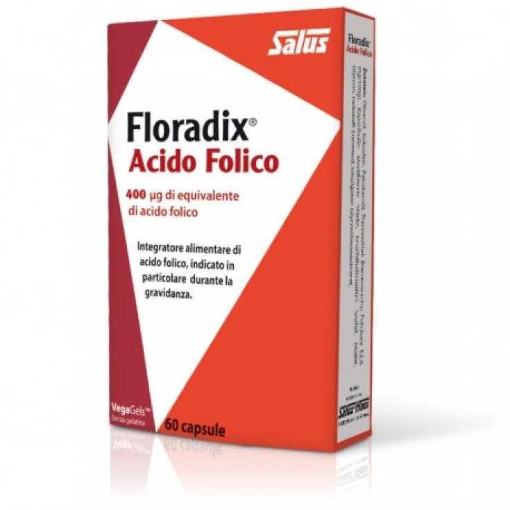 Salus Floradix Folic Acid 60 Capsules