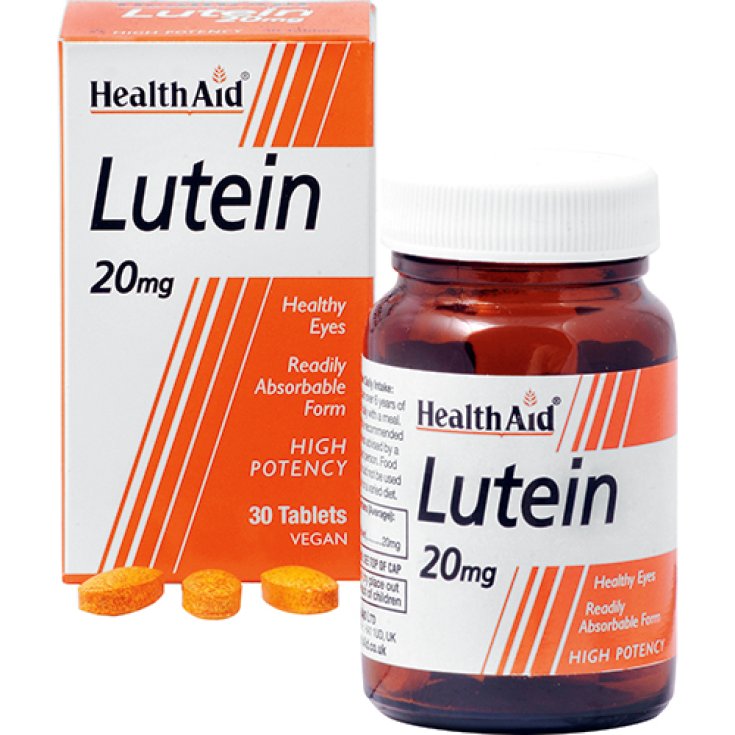 Health Aid Lutein 20 Mg 30 Comp