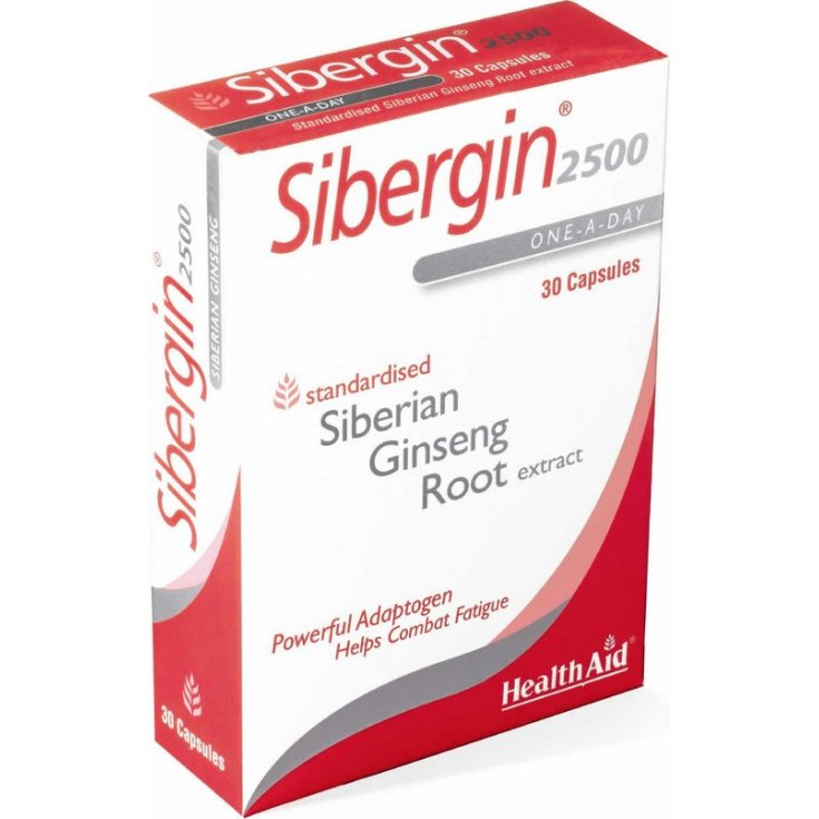 HealthAid Sibergin 2500 Food Supplement 30 Capsules In Blister