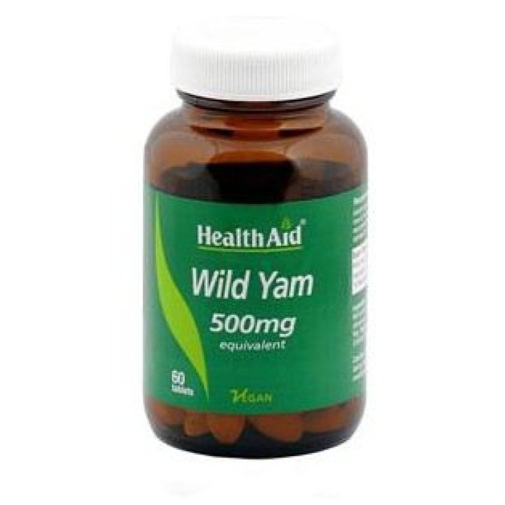 Health Aid Ñame Silvestre Wild Yam 500 Mg 60 Tabletas