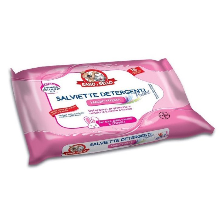 Sano E Bello Pocket Magic Wipes 15 Pieces