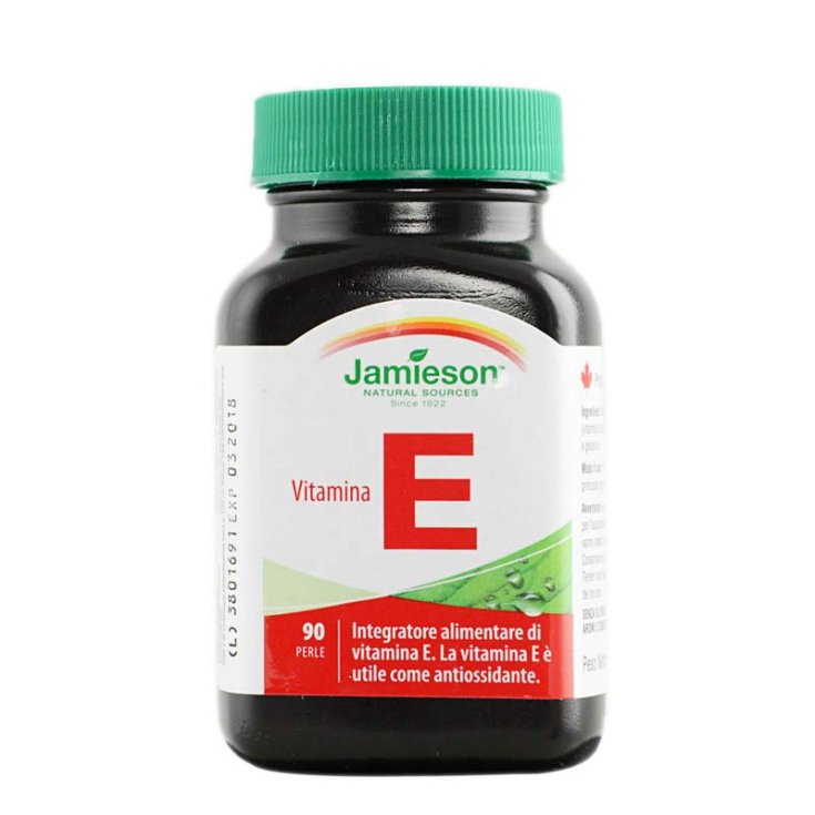 Jamieson Vitamin E Food Supplement 90 Pearls