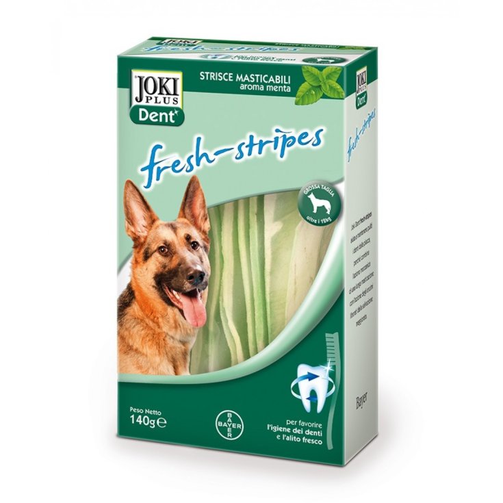 Joki Plus Dent Fresh Stripes Large Size (> 12Kg) 140g