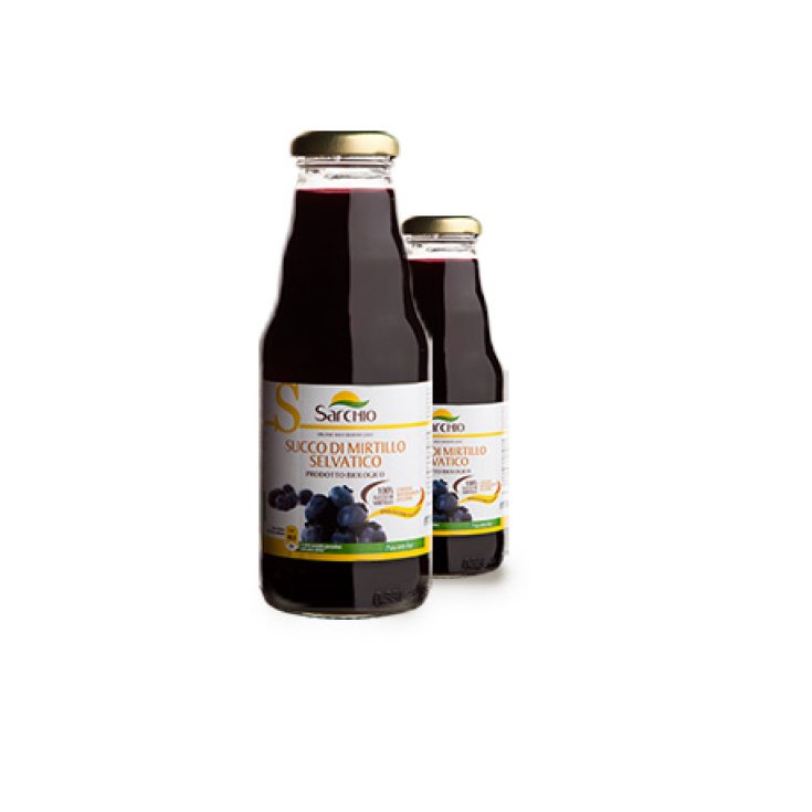 Sarchio Wild Blueberry Juice Organic Product 330ml