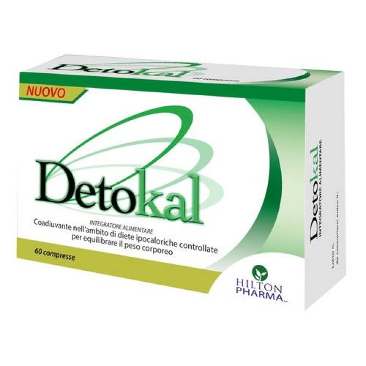 Hilton Pharma Detokal Food Supplement 60 Tablets