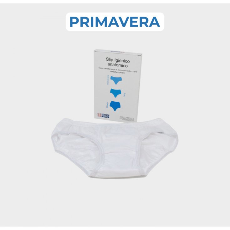 Hospital Technology Sangallo Primavera Toilet Panty White Color Size 3