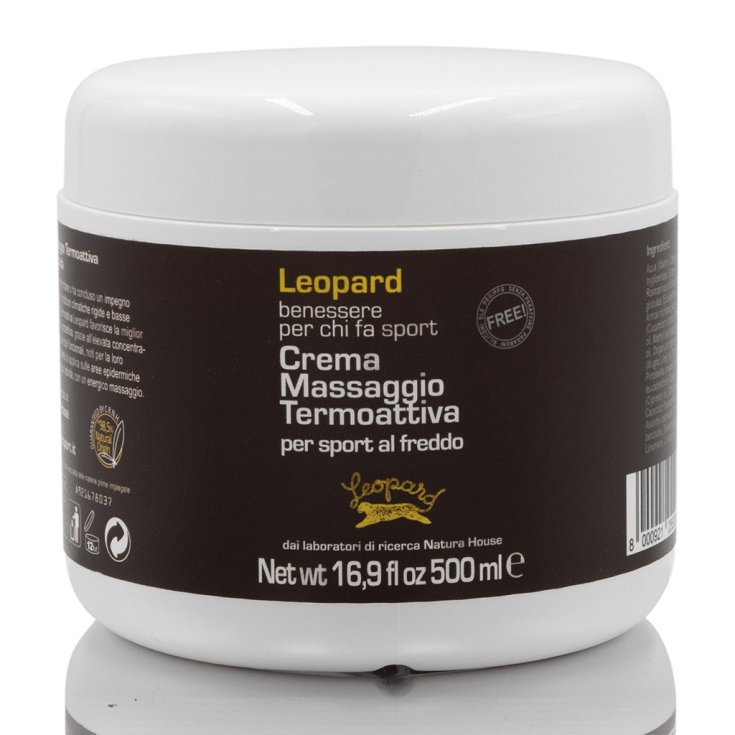Leopard Professional Thermoactive Massage Cream 500g