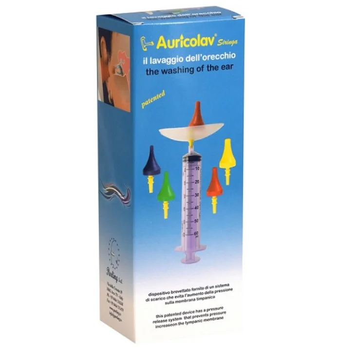 Auricolav Ear Washing Syringe 1 Piece