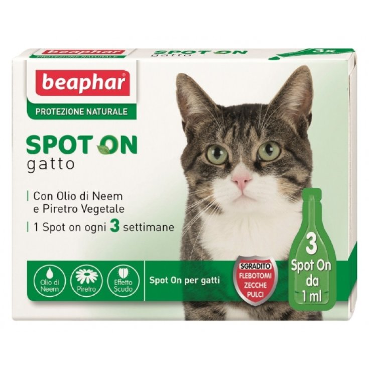 Beaphar Spot On Cat Natural Protection 3x1ml