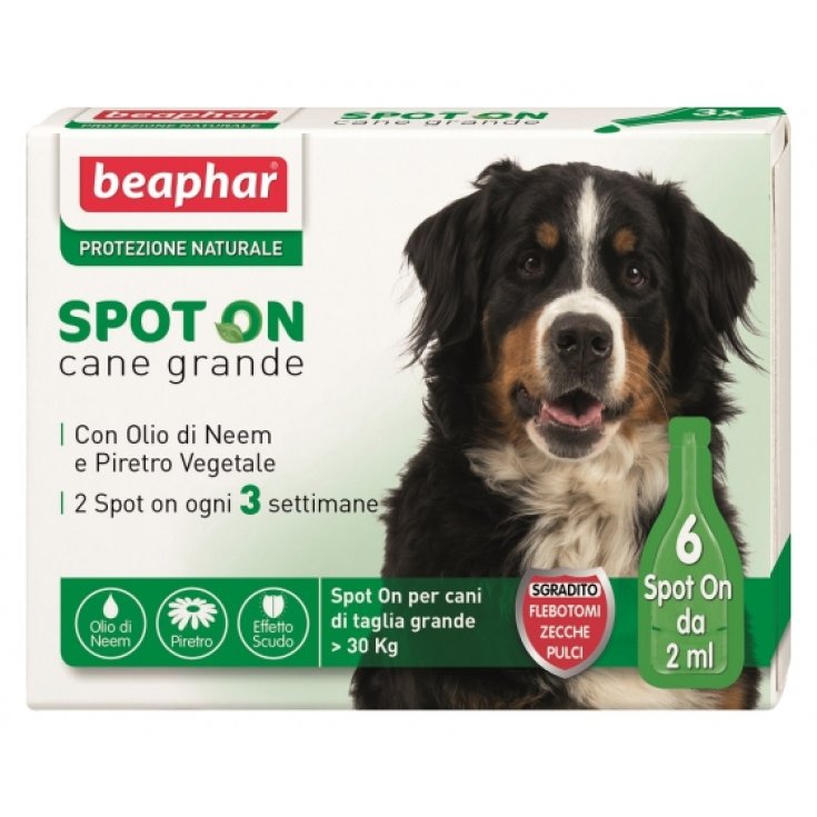 Beaphar Natural Protection Spot On Dog Large Size 6 Pieces