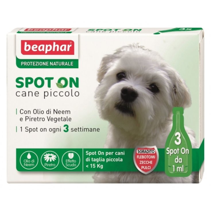 Beaphar Natural Protection Spot On Dog Small Size 3 Pieces