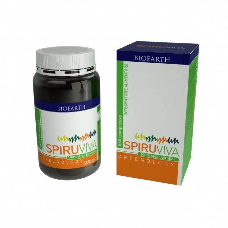 Spiruviva Food Supplement 540 Tablets